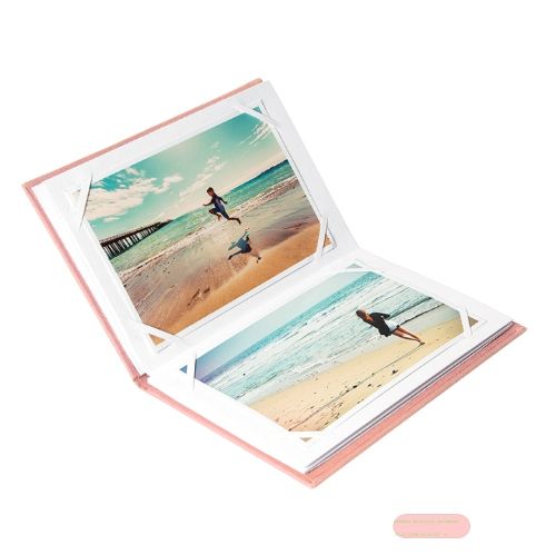 Bild von Mini Click Album für 14 Fotos bis 10x15cm, Leinen, Bella Vista rosé - VE 4