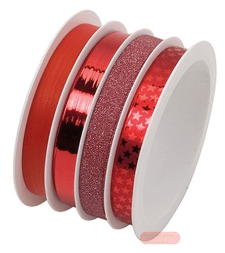 Bild von Multispule, Polyband auf Spule 10mm x 16m , rot - VE 6