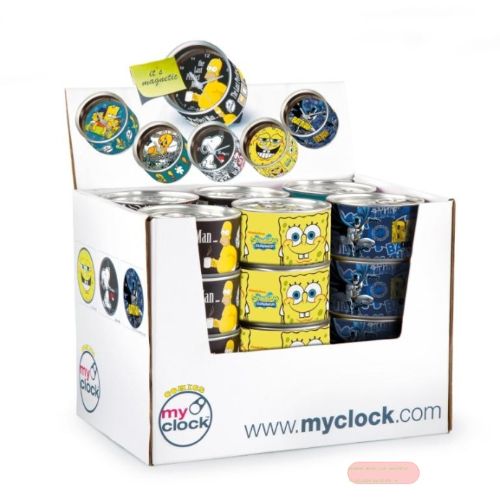 Bild von MyClock, Display Karton light Comics, ca.40x30x21cm für 24 Uhren (Gratis mit 24 Uhren)