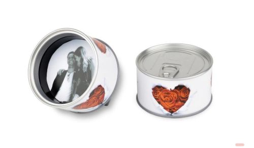 Bild von MyPhoto, ca.8,5cm, Bilderrahmen in Aludose - Red Roses - VE 6