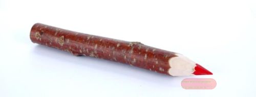 Bild von Nachfüllpack Holzstifte klein, rot - VE 24