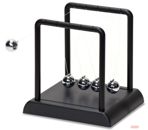 Bild von NEWTONS CRADLE, Kugelstosspendel, ca.11,5cm, Box - VE 3