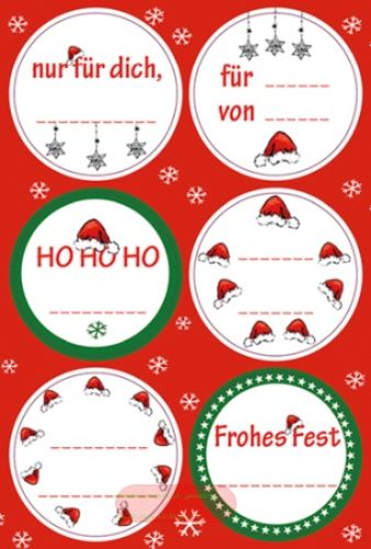 Bild von NIKO MÜTZE, 4 Blatt 11,5x17cm von Stickers pro Pack - VE 10 (Pack)