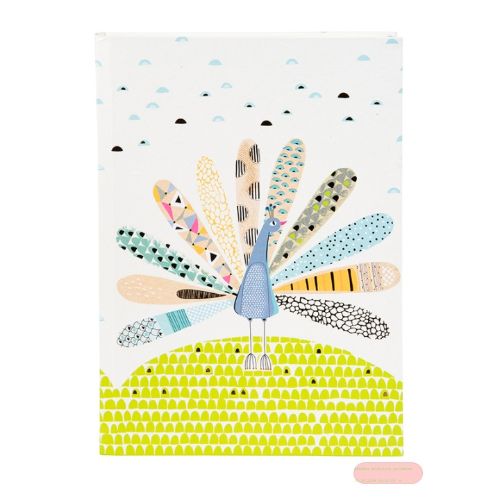 Bild von Notizbuch DIN A5 - 200 S.blanko creme mit Lesezeichen, Pavo - VE 2