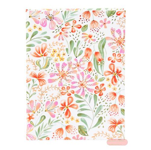 Bild von Notizbuch DIN A5 - 200 S.blanko creme mit Lesezeichen, Pianta rossa - VE 2