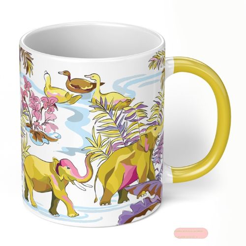 Bild von Porzellan Tasse, ca.8,5 x 9cm, Insignia light - VE 2