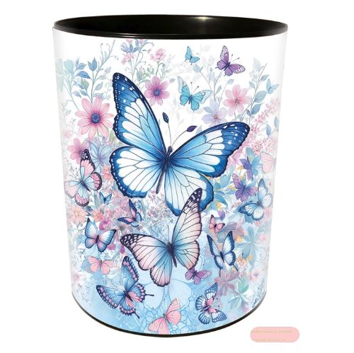 Bild von Papierkorb 30x24cm, Schmetterlingsgarten - VE 2