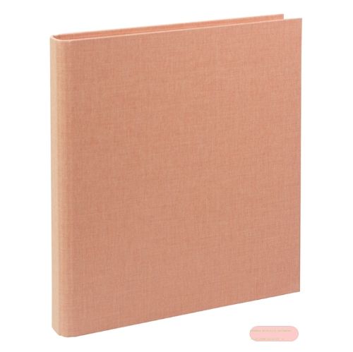 Bild von Ringbuch DIN A4 - 4-Ringmechanik, Leinen, Summertime apricot - VE 2