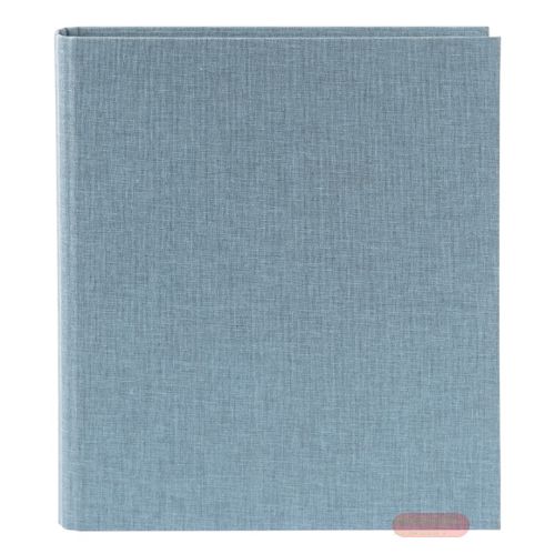 Bild von Ringbuch DIN A4 - 4-Ringmechanik, Leinen, Summertime blau/grau - VE 2