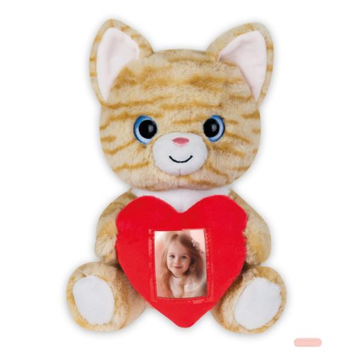 Bild von Photo Plüsch Cat, für Bild 3,5x4,5cm (16x13h23), DD567 - VE 2