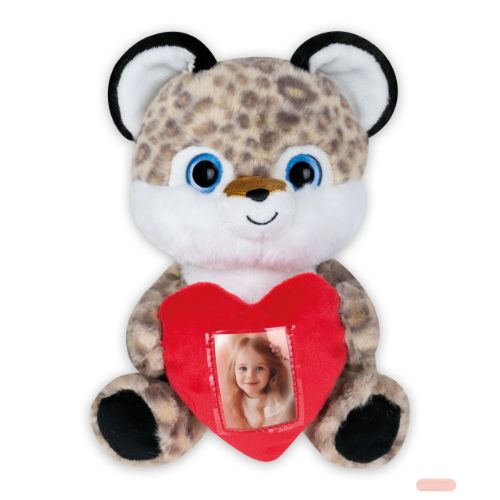 Bild von Photo Plüsch Leopard für Bild 3,5x4,5cm (16x13h23), DD569 - VE 2