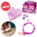 Bild von PICK N POP BRACELETS LOVE HEART, Armband Bastelset, Herzen.,Box, Display - VE 12