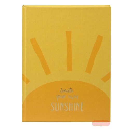 Bild von Notizbuch DIN A5 - 200 S.blanko, create sunshine - VE 2