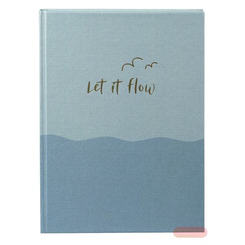 Bild von Notizbuch DIN A5 - 200 S.blanko, let if flow let if flow - VE 2