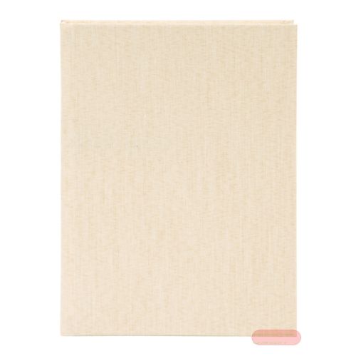 Bild von Notizbuch DIN A5 - 200 S.dotted creme mit Lesezeichen, Clean Ocean beige - VE 2