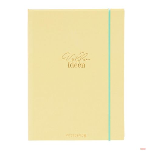 Bild von Notizbuch DIN A5 - 200 S.dotted, Voller Ideen