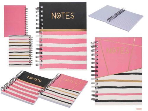 Bild von Notizbuch mit Spirale Notes  mit 80 Blatt, A5-Format, Display - VE 12 (SR)