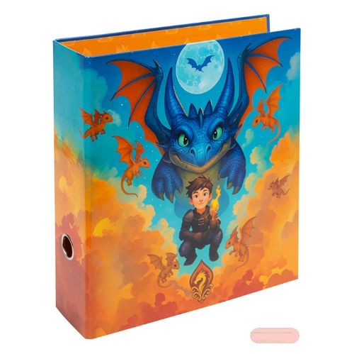Bild von Ordner DIN A4 - 8cm breit, Drachenfreund - VE 2