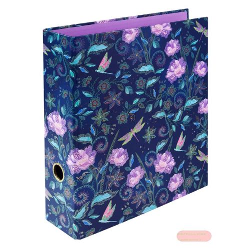 Bild von Ordner DIN A4 - 8cm breit, Nature's Melody blue - VE 2