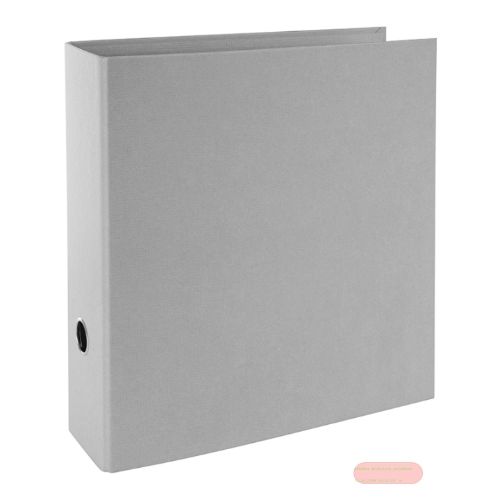 Bild von Ordner DIN A4 - 8cm breit, Papier, Natur Liebe grau - VE 2