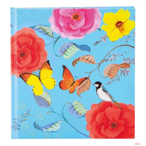 Bild von Poesie-/Einschreibe-/Notizbuch 17,5x19cm, 144 S.weiss blanko, Phantasy blue