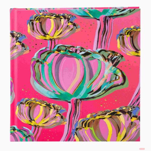 Bild von Poesie-/Einschreibe-/Notizbuch 17,5x19cm, 144 S.weiss blanko, Tulip pink