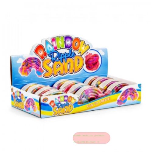 Bild von RAINBOW RIPPLE SAND, ca.8cm, Baumwollsand, Display - VE 12