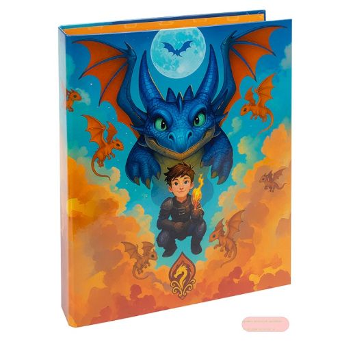 Bild von Ringbuch DIN A4 - 2-Ringmechanik, Drachenfreund - VE 2