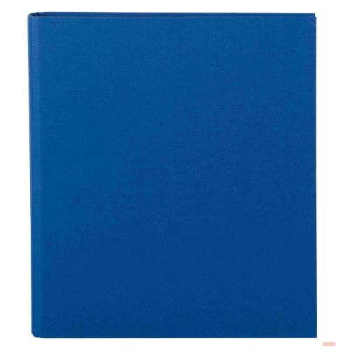 Bild von Ringbuch DIN A4 - 4-Ringmechanik, Leinen, Bella Vista, blau - VE 2