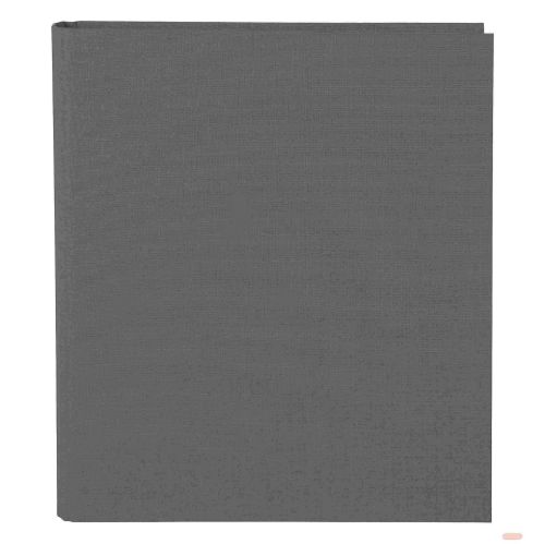 Bild von Ringbuch DIN A4 - 4-Ringmechanik, Leinen, Bella Vista dunkelgrau - VE 2