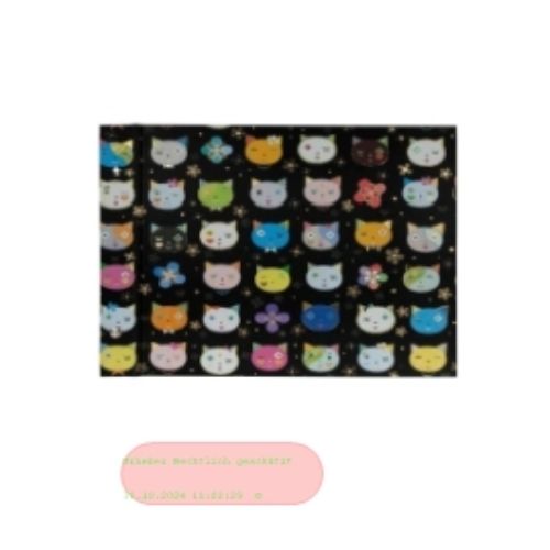 Bild von Schraubalbum Cats black 30x25cm, 40 S.weiss