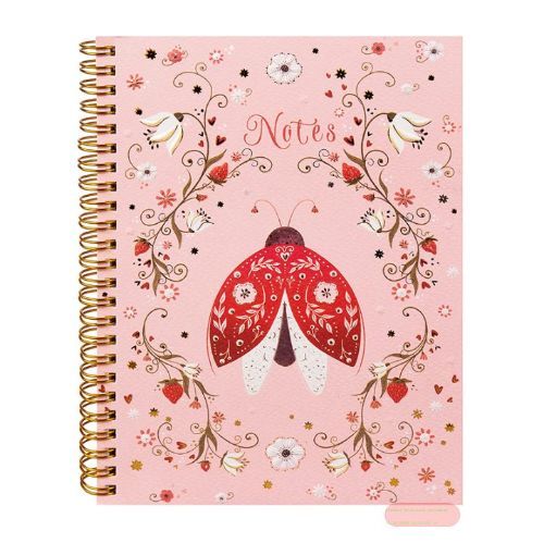 Bild von Secret Garden Ornamental Bug, Spiralblock DIN A5
