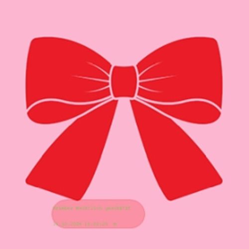 Bild von Servietten 33x33cm, A.L.C. Big Bow rose - VE 6