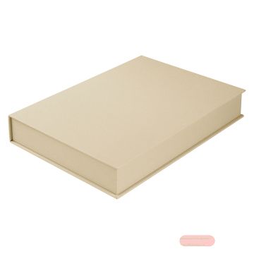 Bild von Sammelbox 32,7x24,2x5 cm, für A4 grösse, Bella Vista, beige
