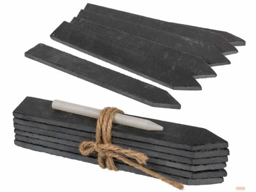 Bild von Schiefer Schilder mit Kreide zum beschriften, ca.2x15cm, im 6er Set - VE 3 (Sets)