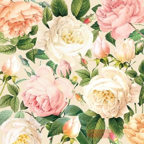 Bild von Servietten 25x25cm, Atelier Cocktail Gloria - VE 6