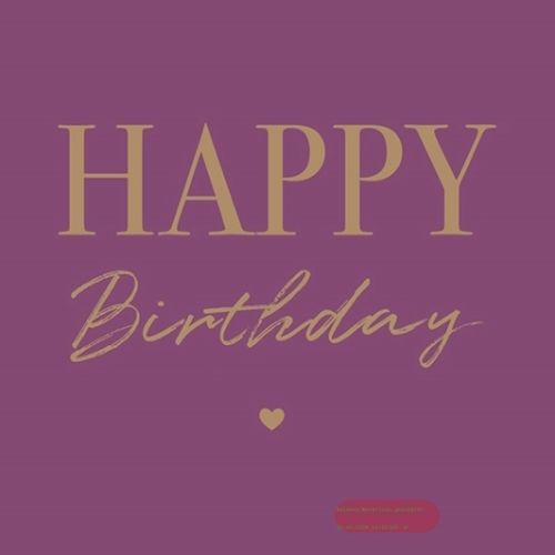 Bild von Servietten 25x25cm, Atelier Cocktail Graphic B.amethyst - VE 6