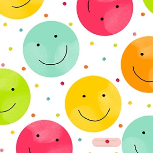 Bild von Servietten 25x25cm, Atelier Cocktail Happy Smileys - VE 6