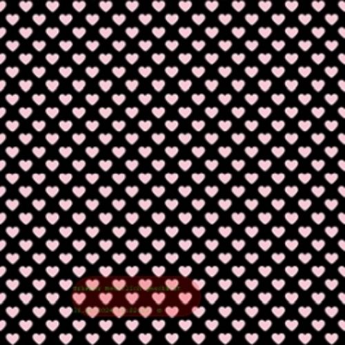 Bild von Servietten 33x33cm, A.L.C. Many Hearts schwarz-rose - VE 6