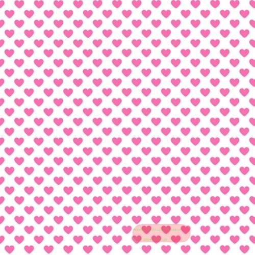 Bild von Servietten 33x33cm, A.L.C. Many Hearts weiss-pink - VE 6
