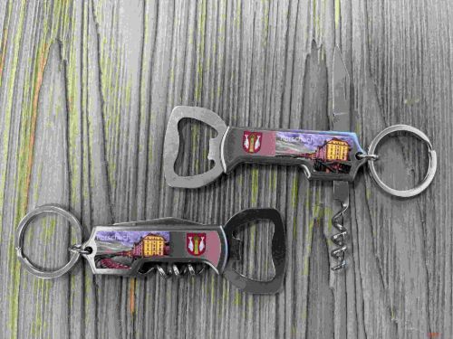 Bild von Schlüsselanhänger Flaschenöffner Souvenir, Rechendisplay, Bild/Text nach Wunsch - VE 24