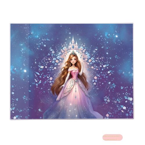 Bild von Schreibunterlage 49x38cm, abwaschbar, Prinzessin Sternenglanz - VE 2