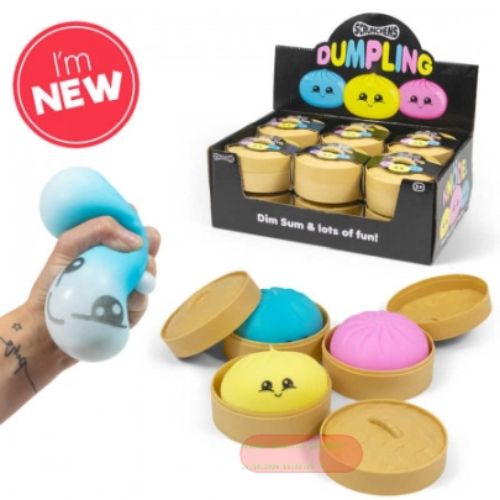 Bild von SCRUNCHEMS DUMPLING, squeeze Dumplings, ca.9cm, Box, im Display - VE 12