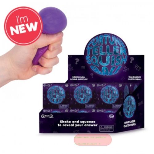 Bild von SCRUNCHEMS FORTUNE TELLER SQUISH BALLM, Wahrsagerball, ca.6cm, Box - VE 12