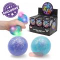 Bild von SCRUNCHEMS GALAXY LIGHT UP SQUISH BALL, Quetschball Galaxy mit Licht, ca.6cm, Box - VE 12