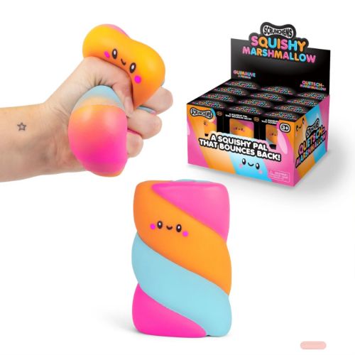 Bild von SCRUNCHEMS MARSHMALLOW SQUISHY, Marshmallow Squeze, ca.10cm, Box, Display - VE 12