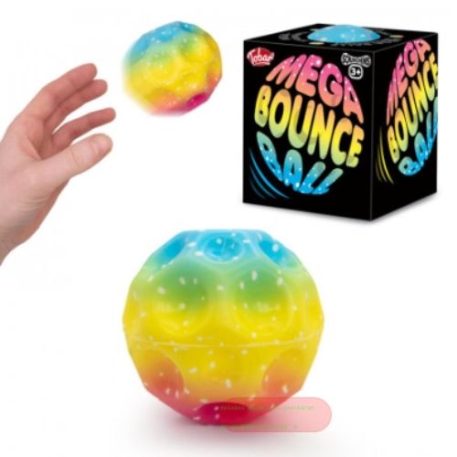 Bild von SCRUNCHEMS MEGA BOUNCE BALL, Springball bunt, ca.7cm, Box - VE 12