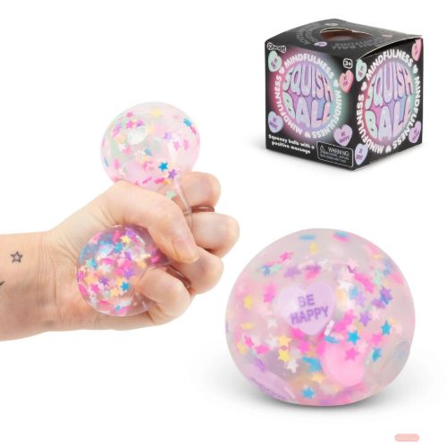 Bild von SCRUNCHEMS MINDFULNESS BALL, Squeeze Ball Überraschung, ca.7cm, Box, Display - VE 12