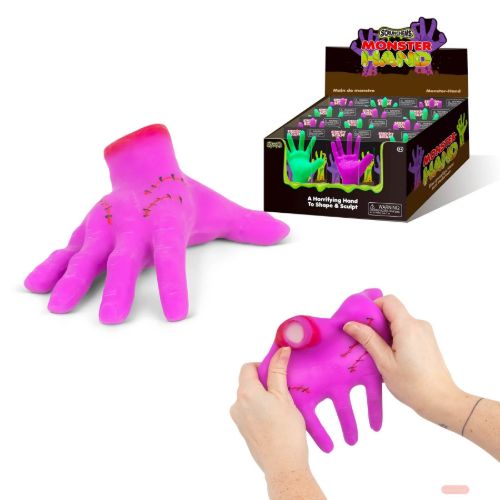 Bild von SCRUNCHEMS MONSTER HAND,  Monsterhand, ca11cm, Box, Display - VE 12