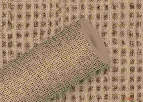 Bild von Sécaré-Rollen 200m x 70cm, Kern 76mm, Geschenkpapier Kraft 70g/m2, Jute